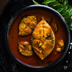 Fish Curry (Pomfret) - Sunday