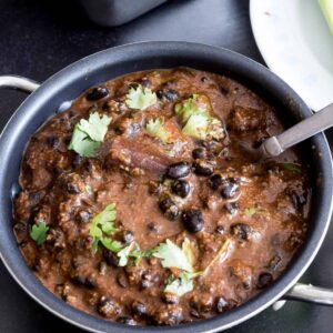 Salem Chettiar Black Beans (Kulambu) Curry