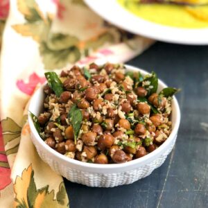 Kala Channa Poriyal (Next day available)