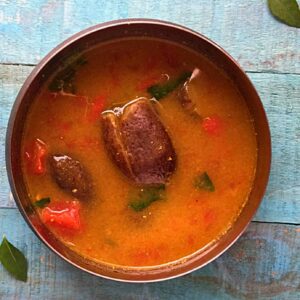 Brinjal (Kathrigai / Eggplant) Rasam