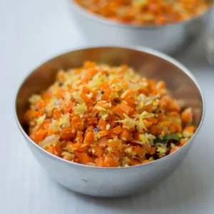 Carrot Poriyal