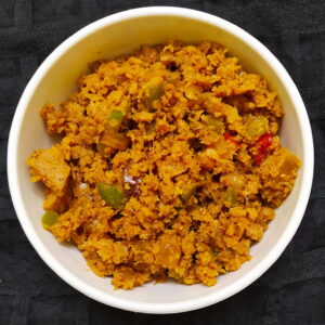 Soya (Meal Maker) Keema Kothu Kari